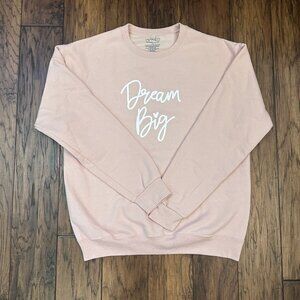 Sweet Wink Inspirational "Dream Big" Pink Sweatshirt